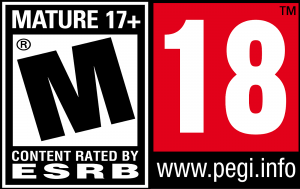 PEGI 18 / ESRB M rating